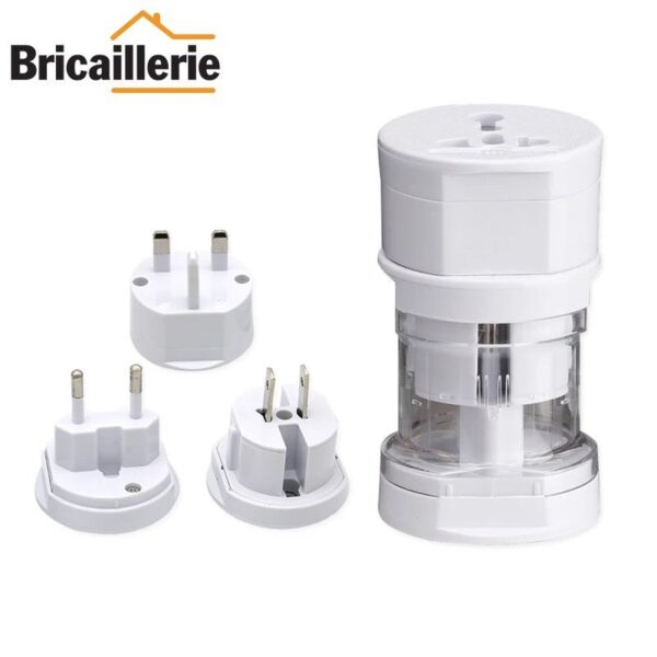 Adaptateur de voyage 3en1 US UK EU