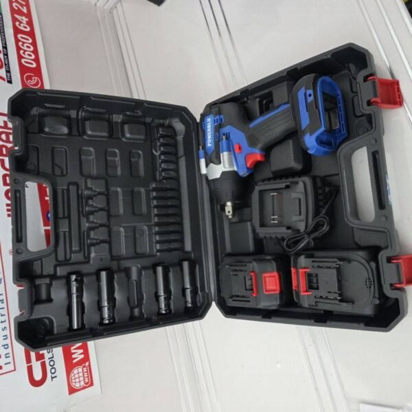 Boulonneuse clé a choc a batterie 600nm 21v 4.0ah Yae2485 POWERBLU