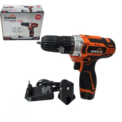 Visseuse Perceuse double batterie 12V ORCA