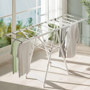 Sèche linge Aluminium Pliable OASL – Qualité Premium & Gain de Place
